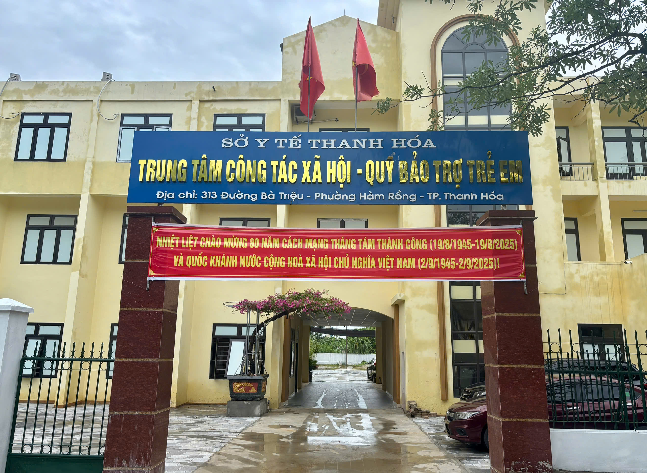 Trung tâm Công tác xã hội - Quỹ Bảo trợ trẻ em tỉnh Thanh Hóa chào mừng kỷ niệm 80 năm Quốc khánh nước Cộng hòa xã hội chủ nghĩa Việt Nam (2/9/1945 – 2/9/2025).