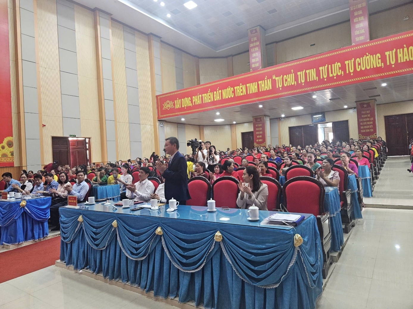 Không khí sôi nổi tại hội thi tại xã Nga Sơn